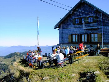  Auf der „bayrischen Terrasse“